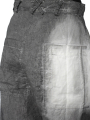 Rundholz - pantalon à entrejambe basse et poches plaquées à l'arrière - pigment astéroïde - 1251670103