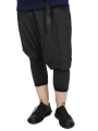 Rundholz DIP - pantalon relaxed en jersey de coton avec ceinture élastique - black - 1252560108