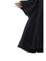 Rundholz DIP - Mantel MantelKleid mit Kapuze Schurwolle Black - 2242211203