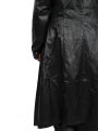 Pal Offner - Coat - Draped Coat_Coated Viscose - Black - 2501-090301-470002
