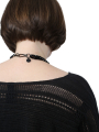 Pal Offner - Pullover - Disarranged Cropped Pullover_Linen Cotton - Black - 2501-040202-320015