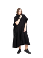 Rundholz DIP - Robe évasée avec poches pour les yeux Laine vierge Black - 2242210910