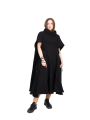 Rundholz DIP - Robe évasée avec poches pour les yeux Laine vierge Black - 2242210910