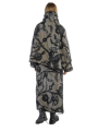 Bois rond - Veste asymétrique ample en maille de laine - 2241051107