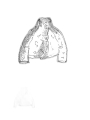 Bois rond - Veste asymétrique ample en maille de laine - 2241051107