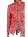Rundholz - Taillierte mittellange samt twill-jacke - 2241131104