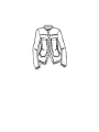 Rundholz - Taillierte mittellange samt twill-jacke - 2241131104