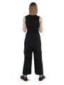Bois rond - Pantalon droit en viscose stretch avec poche avant plaquée - 2241160106