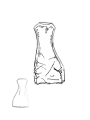 Rundholz - Schmales a-förmiges viskose woll-stretch-kleid - 2241160908