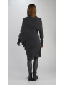 Rundholz - Asymetrisches langes merino-jersey-t-shirt - 2241180502