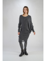 Rundholz - Asymetrisches langes merino-jersey-t-shirt - 2241180502