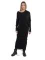 Rundholz - Asymetrisches langes merino-jersey-kleid - 2241180905