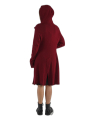 Rundholz - Gerader schmaler kaschmir-strickmantel mit kapuze - 2241367205