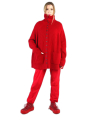 Rundholz - Kastenförmige merino-woll-strickjacke mit angeschnittenem kragen - 2241377107