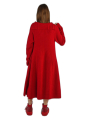 Rundholz - Ausgestelltes merino-woll-strickkleid mit schlitz - 2241377303