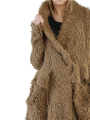 Rundholz - Уютное пальто с большими карманами и шалевым воротником Oversize Black - 2241387208