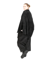 Rundholz - Pull Cape Asymétrie Raton Laveur Black - 2241410703