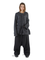 Rundholz - Cardigan étroit en poil de raton laveur avec capuche - 2241417107