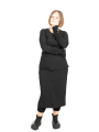 Rundholz DIP - pantalon en tricot avec une jupe en jersey de coton black - 2242567612