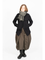 Rundholz Black Label - Гигантский шарф с бахромой и принтом джунглей - 2243361403