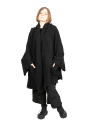 Rundholz DIP - Cardigan en grosse maille avec col châle et manches larges laine oversize black Black Melange - 2242447103