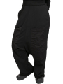 Rundholz - Pantalon sweat large avec grandes poches devant Cotton Stoff Mix Black - 2241280109