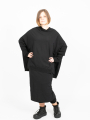 Rundholz DIP - chemise avec manches en tricot Oversize Cotton Jersey black - 2242560506