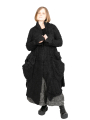 Rundholz - Уютное пальто с большими карманами и шалевым воротником Oversize Black - 2241387208