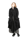 Rundholz - Уютное пальто с большими карманами и шалевым воротником Oversize Black - 2241387208