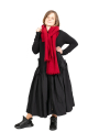 Rundholz Black Label - Robe sweat avec partie jupe ruchée techno Black - 2243510924-