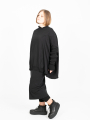 Rundholz DIP - chemise avec manches en tricot Oversize Cotton Jersey black - 2242560506