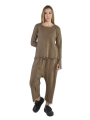 Rundholz - Gerader schmaler merino-yak-pullover - 2241530701