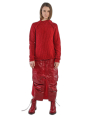 Rundholz - Gerader schmaler chenille-cashmere-pullover - 2241660701