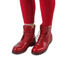 Rundholz - Ankle leder-boots mit dicker ledersohle - 2241985203