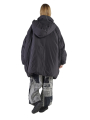 Rundholz DIP - Doudoune à manches larges et capuche Black - 2242001204