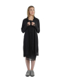 Bois rond DIP - Robe en soie stretch couvrant le genou - 2242100908