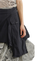Rundholz DIP - Jupe courte Cacheur avec grandes poches Stretch Black - 2242200310