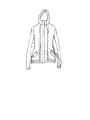 Rundholz DIP - Gerade schmale woll-jacke - 2242211101