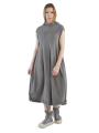 Bois rond DIP - Robe évasée en tricot d'ours en laine mérinos - 2242337307