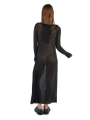 Rundholz DIP - Ausgestelltes seidenjersey-kleid - 2242420910