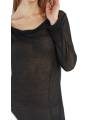 Rundholz DIP - Ausgestelltes seidenjersey-kleid - 2242420910