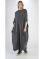 Rundholz DIP - Ausgestelltes grobstrick-kleid - 2242447305