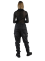 Bois rond DIP - Pantalon en coton sergé stretch en forme de tulipe avec une hauteur d'entrejambe décontractée - 2242600104