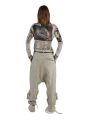 Rundholz DIP - Pantalon en lin boot cut à l'entrejambe décontracté - 2242630107