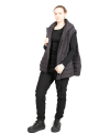 Rundholz Black Label - Jacket with hood and integrated vest wadier Black - 2243231101