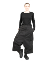 Rundholz Black Label - Weite Hose mit tieferm Schritt und Koffertaschen Black - 2243230105