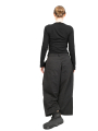 Rundholz Black Label - Weite Hose mit tieferm Schritt und Koffertaschen Black - 2243230105