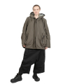 Rundholz Black Label - Jacket with hood and integrated patterned vest padded Jungle - 2243231101