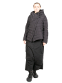 Rundholz Black Label - Taillierte Jacke wattiert mit hohem Kragen Black - 2243231109