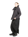 Rundholz Black Label - Taillierte Jacke wattiert mit hohem Kragen Black - 2243231109